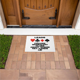 Leads Provide Significant Clues About Key Cards Doormat