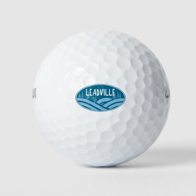 Leadville Colorado Outdoors Golf Balls (Front)