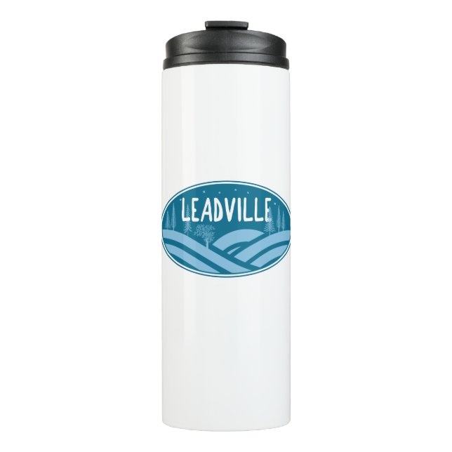 Leadville Colorado Outdoors Thermal Tumbler (Front)