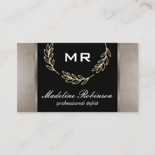 Leaf Accent / Professional Business Card