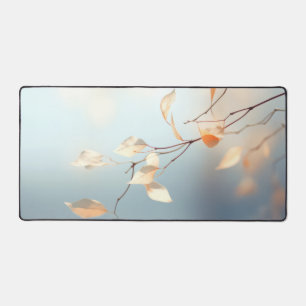 Leaf Air Nature Serene Tranquil Peace Desk Mat