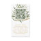 Leaf and QR Code insert Card for customer orders.