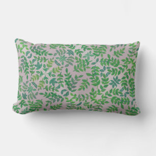 Leaf and Vine Lumbar Pillow