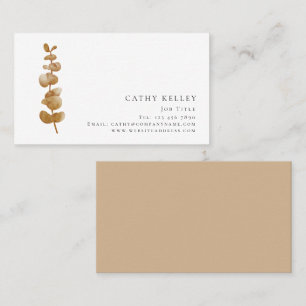 Leaf Any Profession Business Card