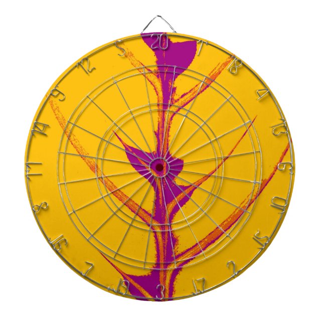 Leaf Art 6 Dartboard (Front)