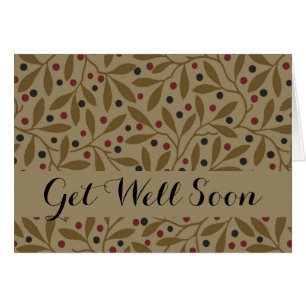 Leaf Berry Classic Colourful Pretty Pattern Art