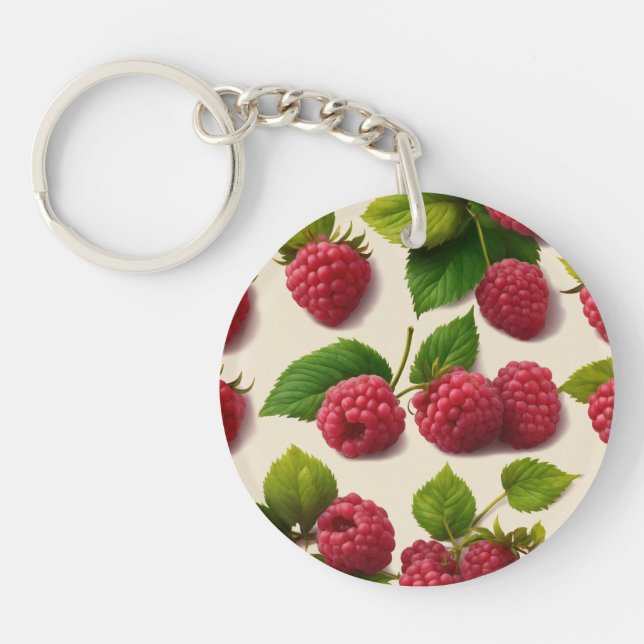 Leaf berry  keychain (Front)