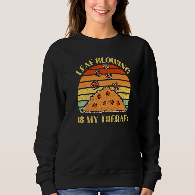 Leaf Blower Electric Leaf Blowing Machine Gardenin Sweatshirt (Front)