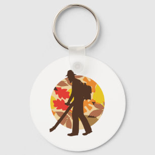 Leaf Blower Keychain