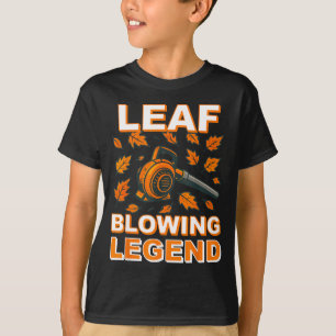Leaf Blower Shirt Men Funny Lawn Care Leaf Blowing