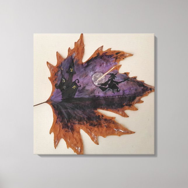 Leaf Canvas Art No1 (Front)