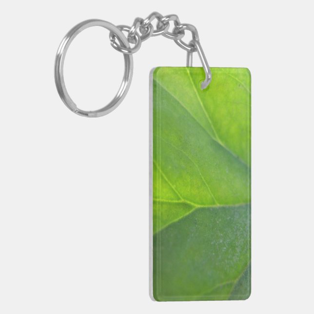 Leaf Closeup Keychain (Front Left)