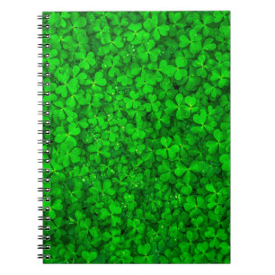 Leaf clover green shamrock spring notebook