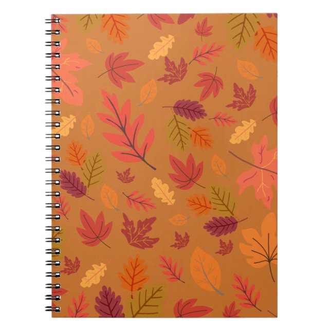 Leaf Collage Notebook – Nature Inspired Journal (Front)