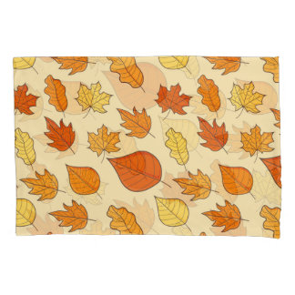 Leaf Concept: Autumn Symbol Pattern Pillowcase