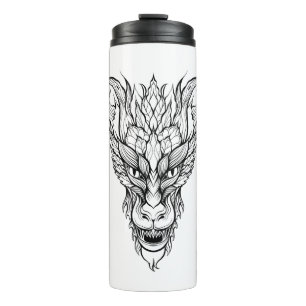 Leaf Dragon Thermal Tumbler