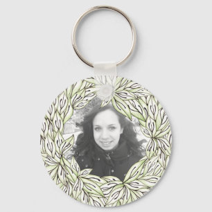 Leaf Frame Keychain