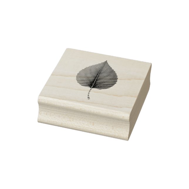 Leaf ink rubber stamp (Stamp)