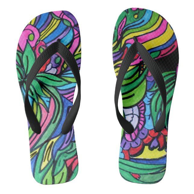leaf it alone Slip-On Flip, flops Flip Flops (Footbed)