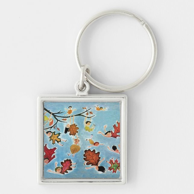 Leaf Kids Keychain (Front)