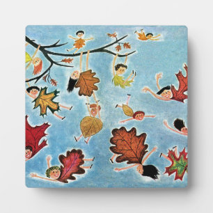 Leaf Kids Plaque