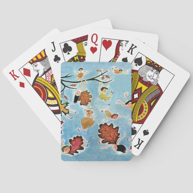 Leaf Kids Playing Cards (Back)
