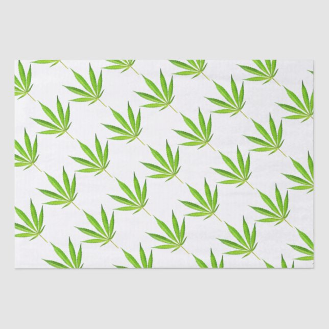 Leaf Leafs Leaves Flower Flowers Buds Tissue Paper (Front)