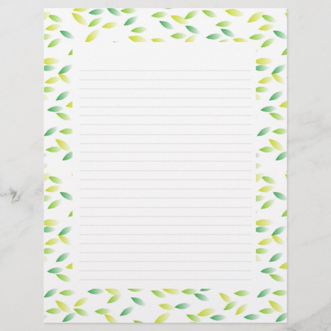 Leaf Letterhead (Front)