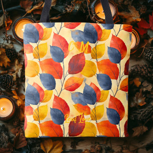 Leaf Love Fall Tote with Cozy Autumn Charm Bag