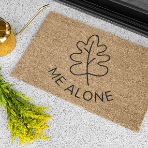 Leaf Me Alone Doormat