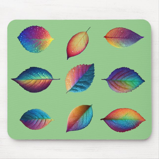 Leaf Mouse Pad (Front)