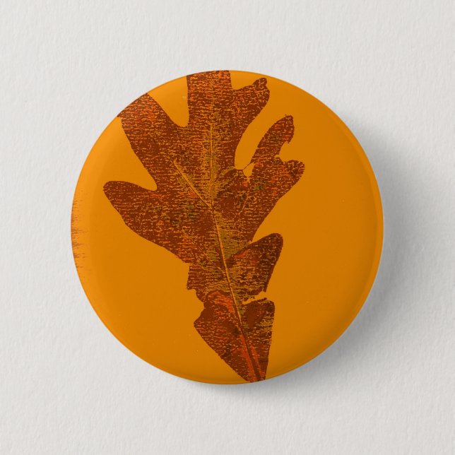 Leaf Nature Prints Button (Front)