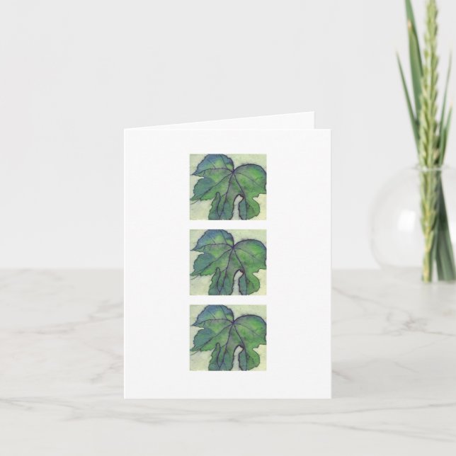Leaf Notecard (Front)