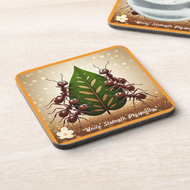 "Leaf of Unity" Coaster (Left Side)