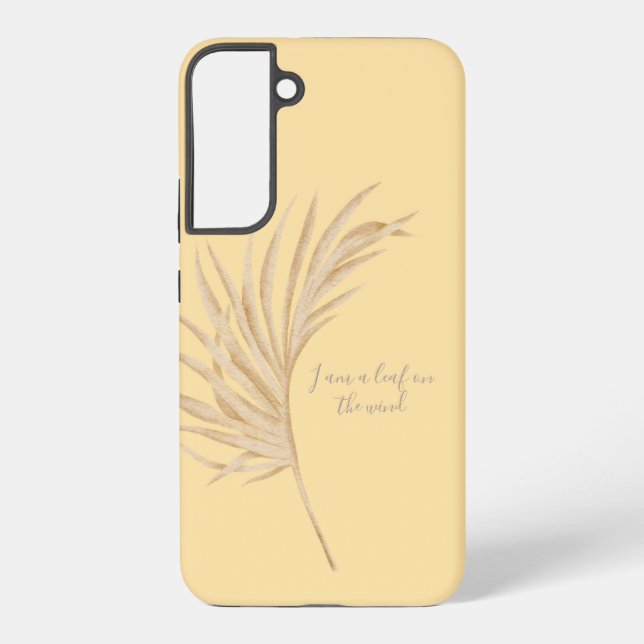 leaf on the wind samsung galaxy s22+ case (Back)