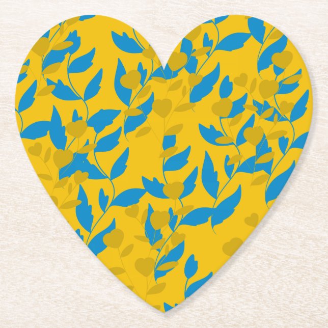 leaf paper coaster (Front)