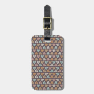 Leaf pattern 2 luggage tag