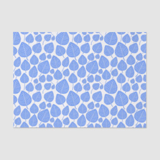 Leaf Pattern - Baby Blue Tissue Paper