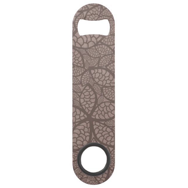 Leaf pattern border and background bar key (Front)