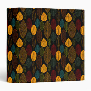Leaf Pattern - Colours Binder