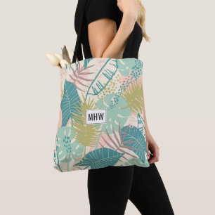 Leaf Pattern custom monogram bags