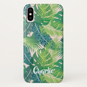 Leaf Pattern custom name phone cases