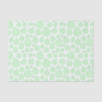Leaf Pattern - Ghost Green Tissue Paper