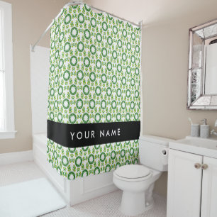 Leaf Pattern, Green Leaves, Your Name