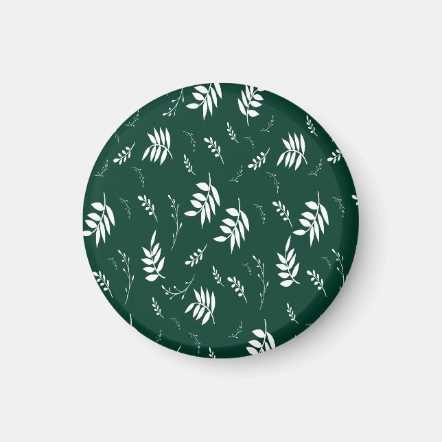 leaf pattern magnet (Front)