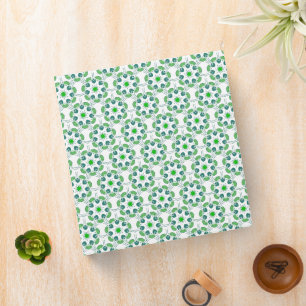 Leaf Pattern, Pattern Of Leaves, Green Leaves Binder
