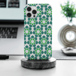 Leaf Pattern, Pattern Of Leaves, Green Leaves iPhone 15 Pro Max Case