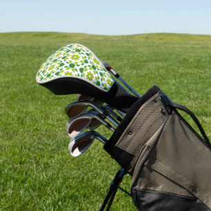 Leaf Pattern, Pattern Of Leaves, Green Leaves Golf Head Cover