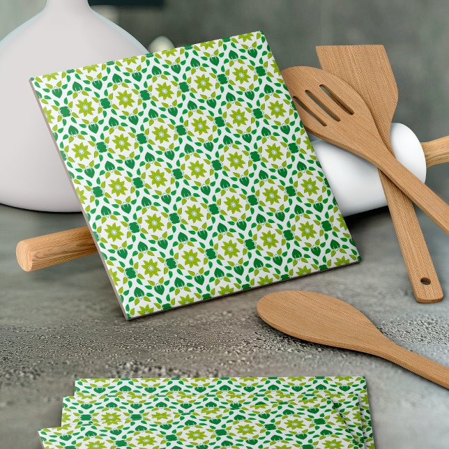 Leaf Pattern, Pattern Of Leaves, Green Leaves Tile (Creator Uploaded)