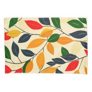 Leaf Pattern Pillowcase